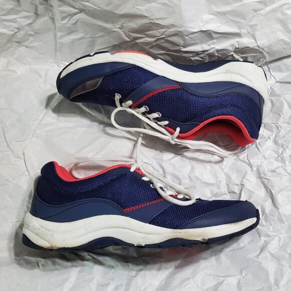 Vionic Kona Blue Pink Sneakers Walking Shoes 7.5 - Picture 2 of 9